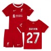 Maillot de Supporter Liverpool 2023-24 Darwin 27 Domicile Pour Enfant